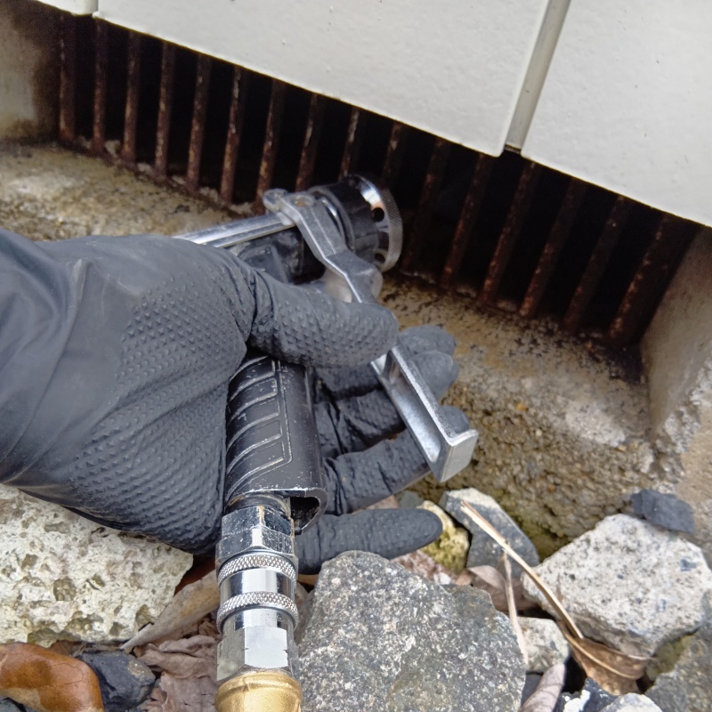 築年数50年のシロアリ駆除の施工事例（栃木県鹿沼市天神町）