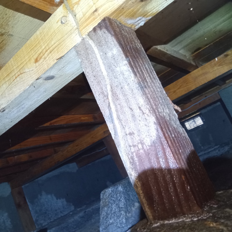 シロアリ駆除の施工事例（広島県尾道市因島中庄町）