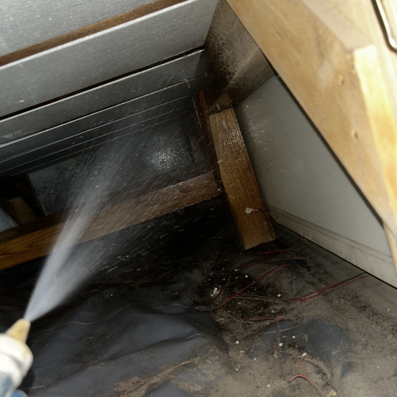 築年数25年のシロアリ駆除の施工事例（神奈川県横浜市青葉区青葉台）