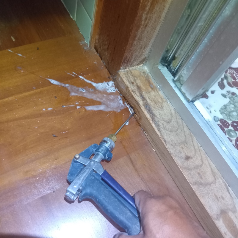 築年数50年のシロアリ駆除の施工事例（山口県長門市油谷蔵小田）