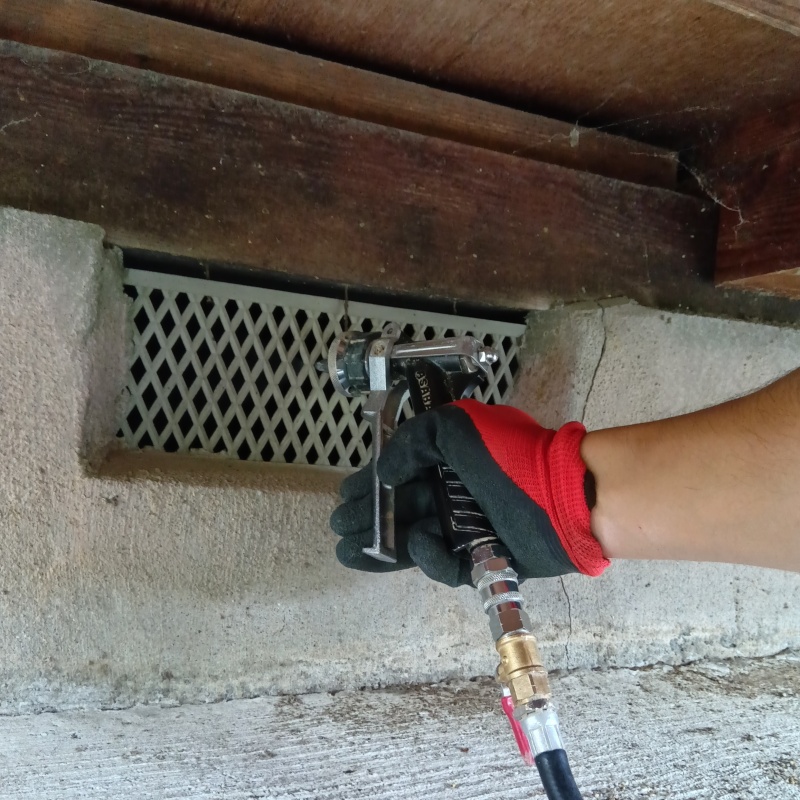 築年数30年のシロアリ駆除の施工事例（福島県郡山市緑町）