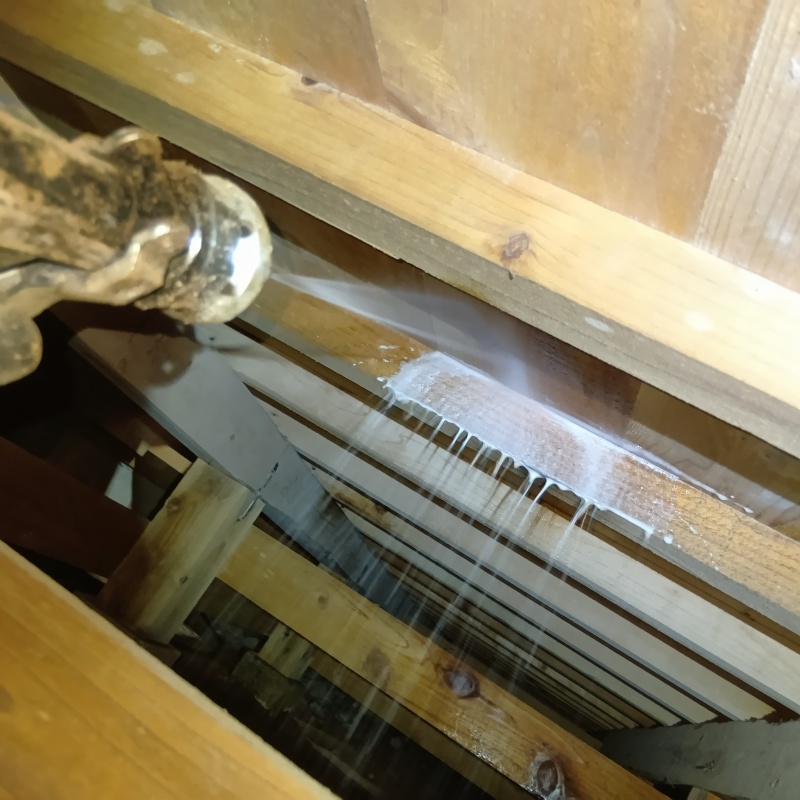 築年数30年のシロアリ駆除の施工事例（千葉県四街道市栗山）