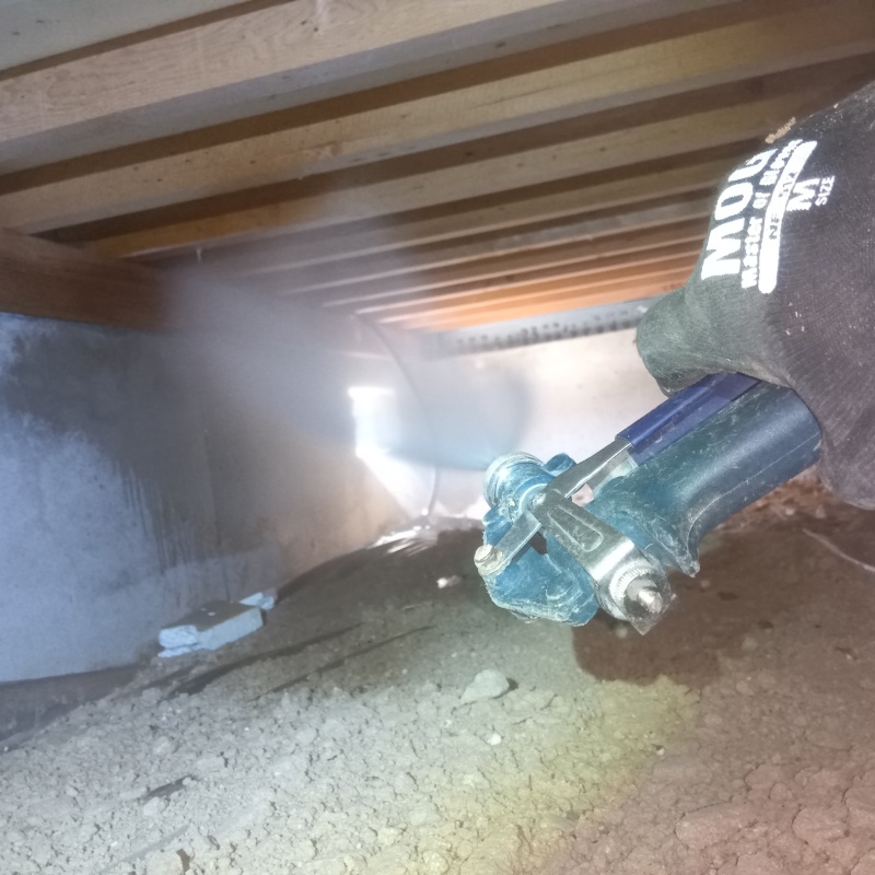 築年数40年のシロアリ駆除の施工事例（広島県広島市佐伯区五月が丘）