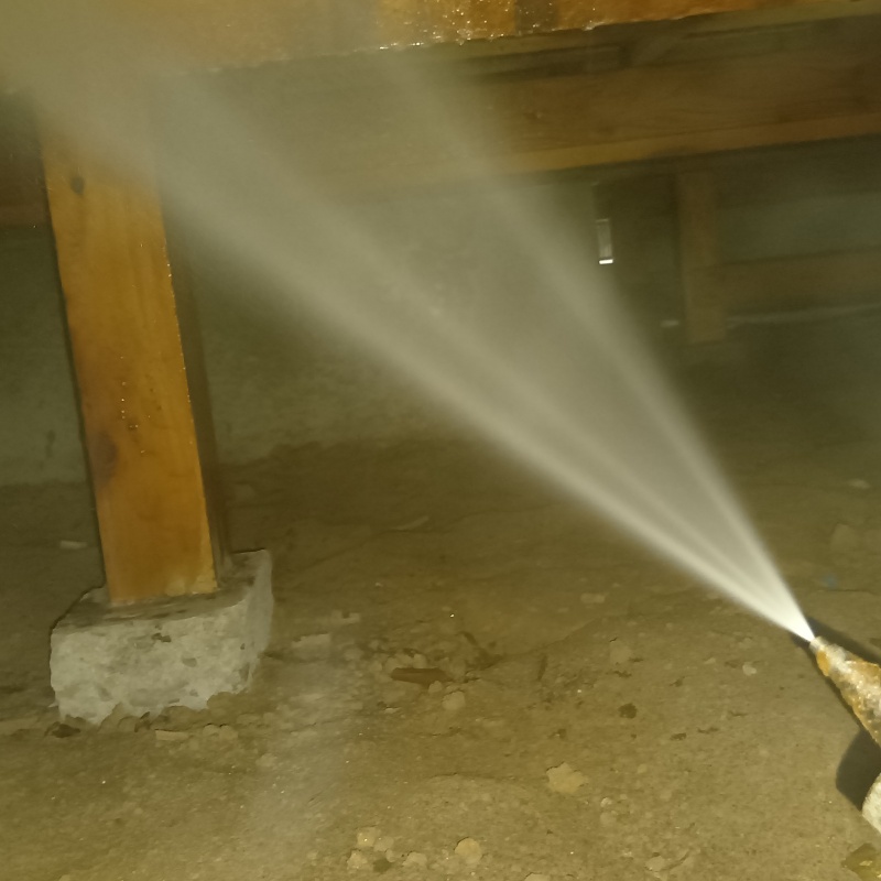 シロアリ駆除の施工事例（茨城県結城郡八千代町尾崎）
