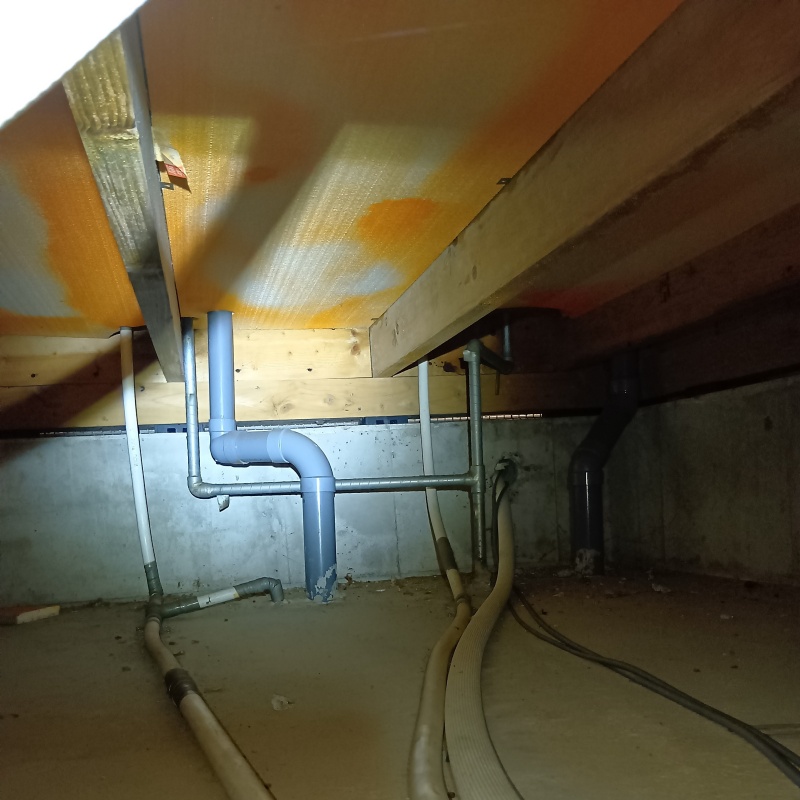 築年数27年のシロアリ予防の施工事例（福岡県春日市春日原北町）