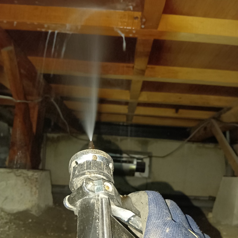 築年数30年のシロアリ予防の施工事例（鹿児島県鹿児島市西伊敷）