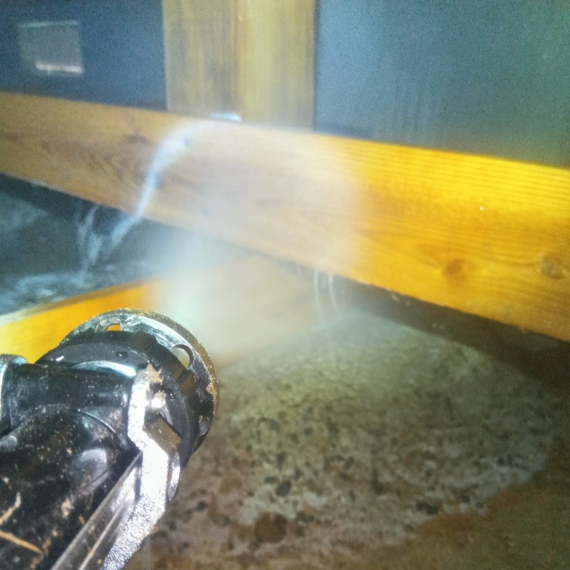 築年数36年のシロアリ駆除の施工事例（静岡県浜松市天竜区）