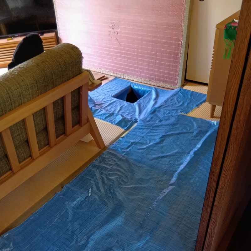 築年数30年のシロアリ駆除の施工事例（茨城県結城郡八千代町栗山）