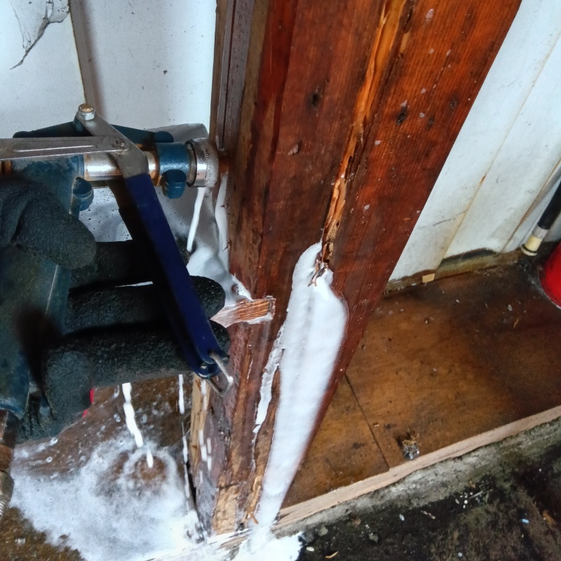 シロアリ駆除の施工事例（栃木県宇都宮市岩曽町）