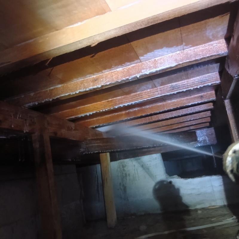 シロアリ駆除の施工事例（茨城県龍ケ崎市庄兵衛新田町）