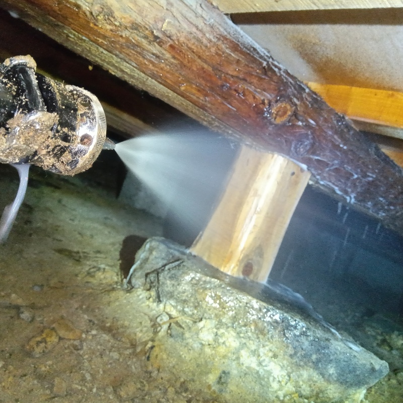 築年数50年のシロアリ駆除の施工事例（岐阜県土岐市妻木町）