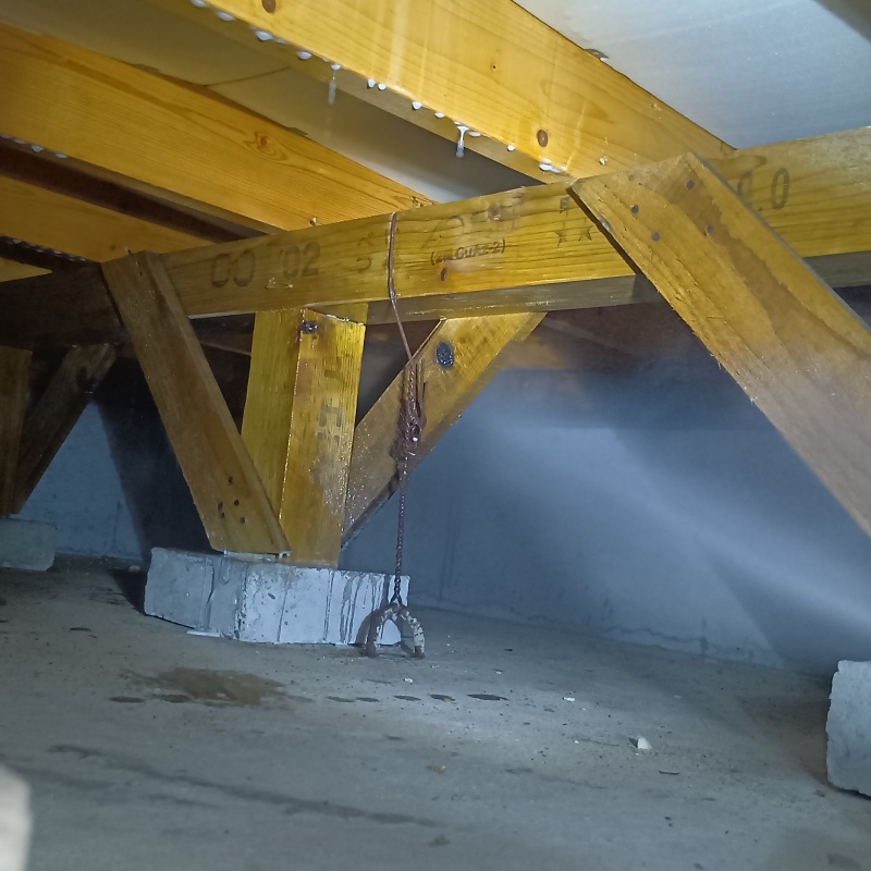 築年数23年のシロアリ予防の施工事例（福岡県遠賀郡岡垣町原）