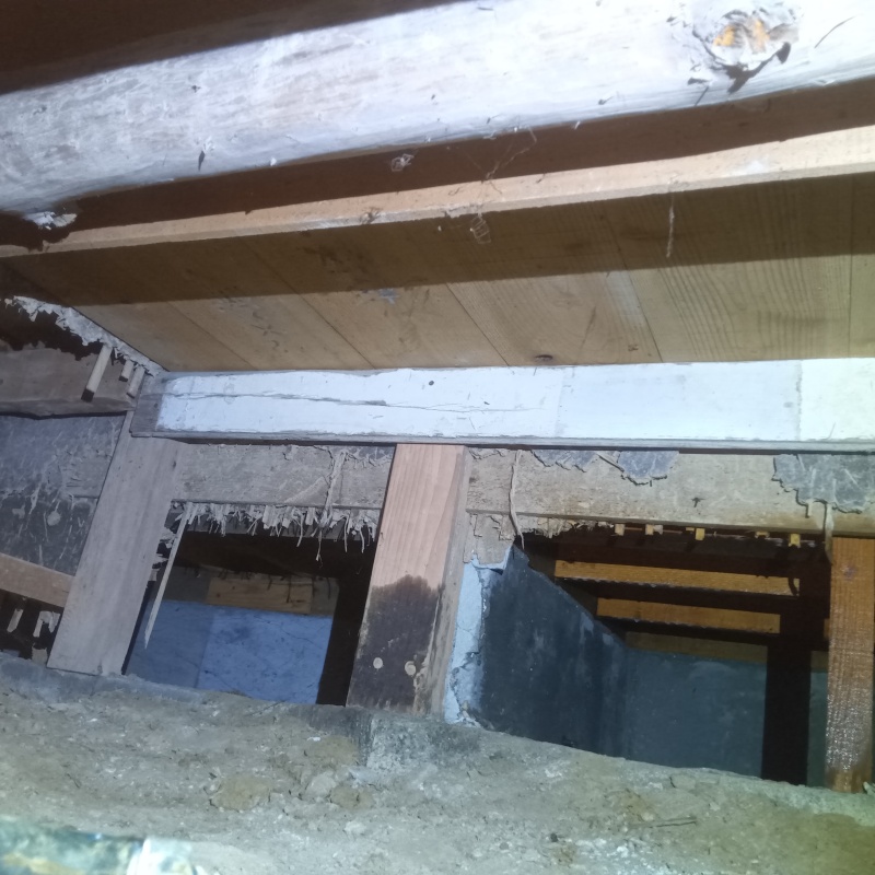 シロアリ予防の施工事例（広島県福山市沼隈町下山南）