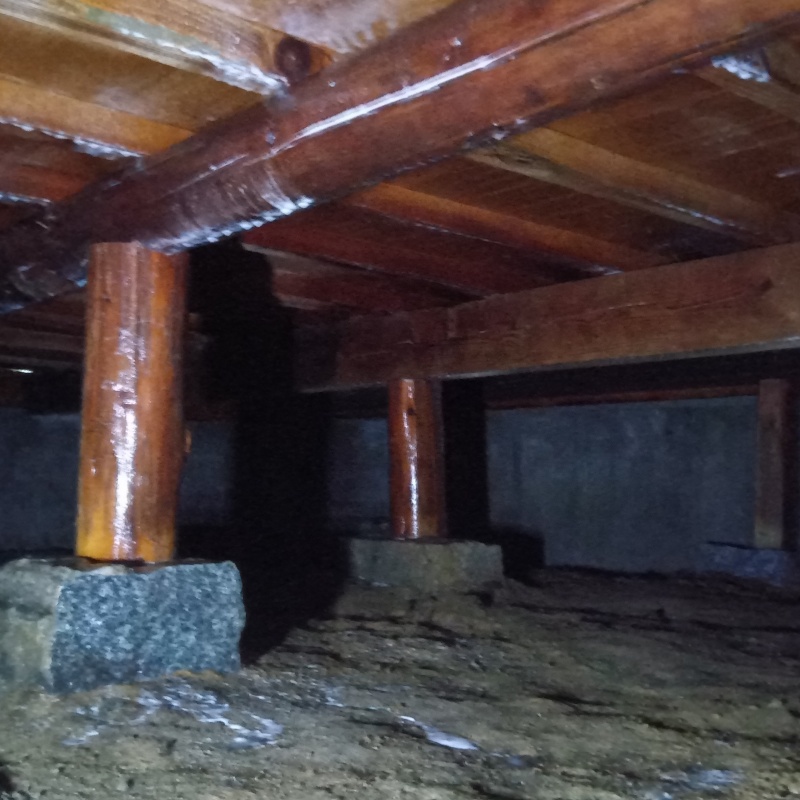 築年数60年のシロアリ駆除の施工事例（岡山県倉敷市0）