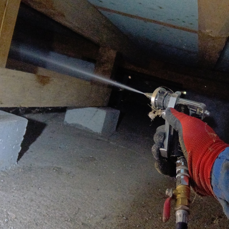 築年数30年のシロアリ駆除の施工事例（茨城県小美玉市納場）