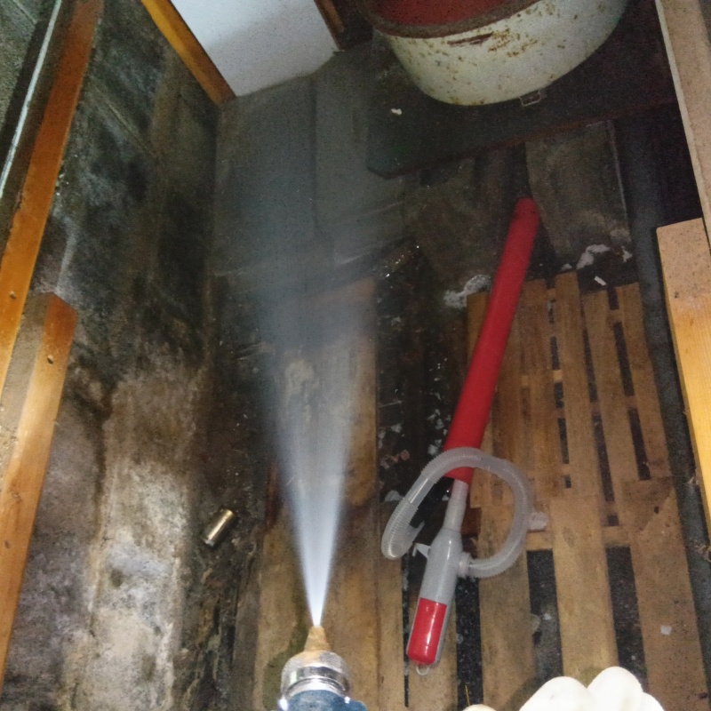 築年数70年のシロアリ駆除の施工事例（静岡県熱海市網代）