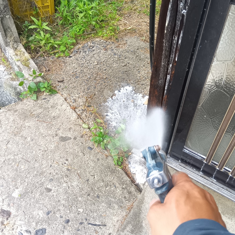 築年数60年のシロアリ駆除の施工事例（山口県岩国市周東町下久原）