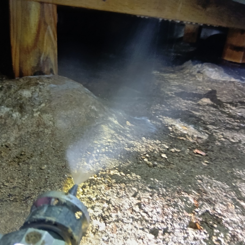 築年数46年のシロアリ駆除の施工事例（宮城県仙台市青葉区西勝山）