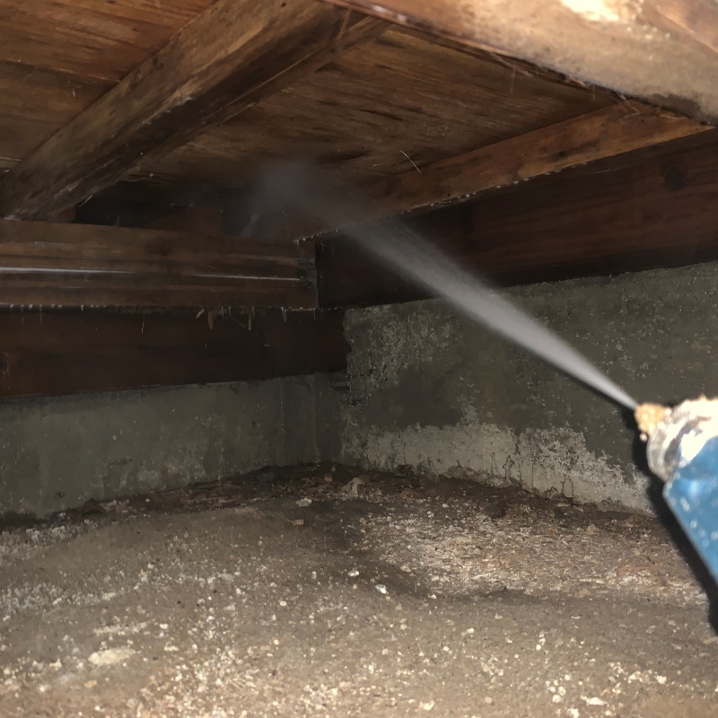 築年数40年のシロアリ駆除の施工事例（三重県名張市神屋）