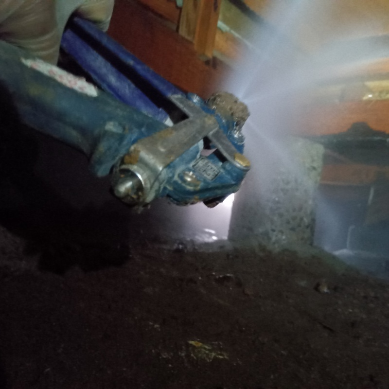 シロアリ駆除の施工事例（岡山県瀬戸内市）