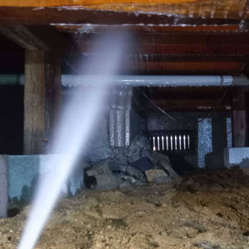 築年数40年のシロアリ駆除の施工事例（岡山県岡山市北区栢谷）