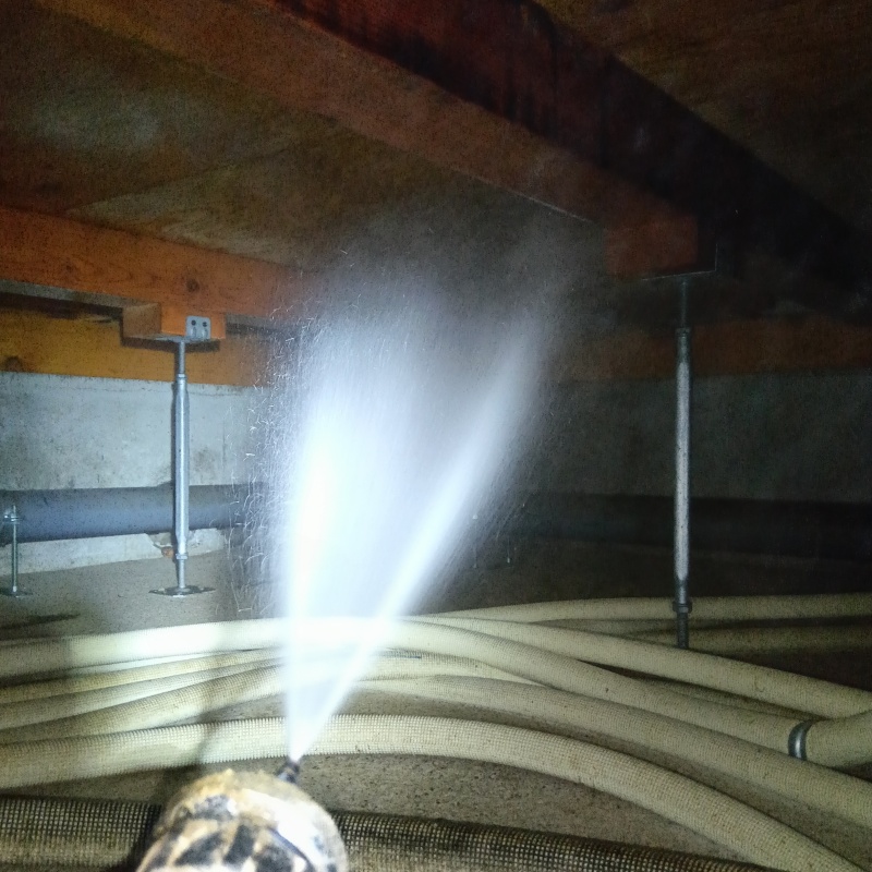 築年数23年のシロアリ駆除の施工事例（新潟県三条市塚野目）