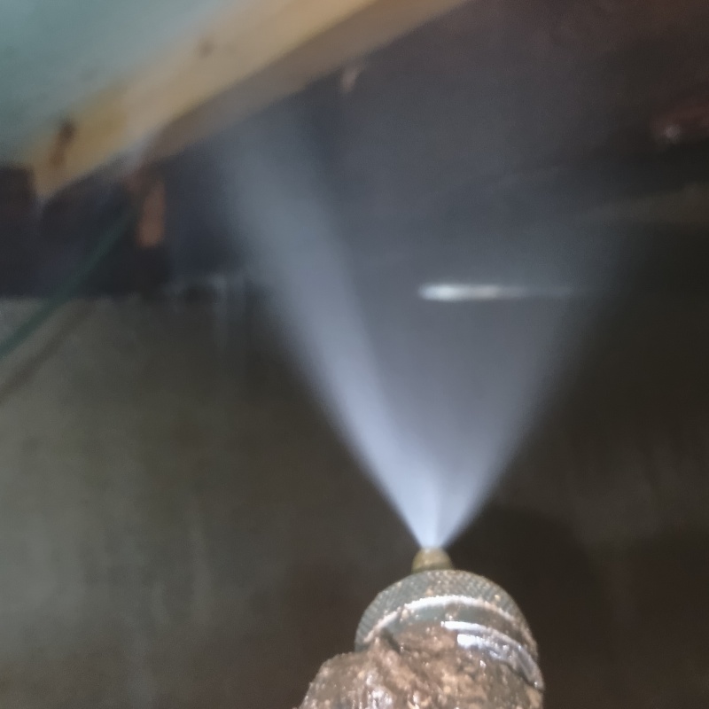 シロアリ予防の施工事例（長野県佐久市桑山）