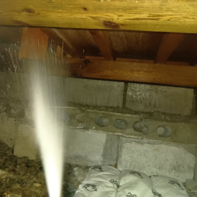 築年数40年のシロアリ駆除の施工事例（岐阜県飛騨市神岡町館野町）