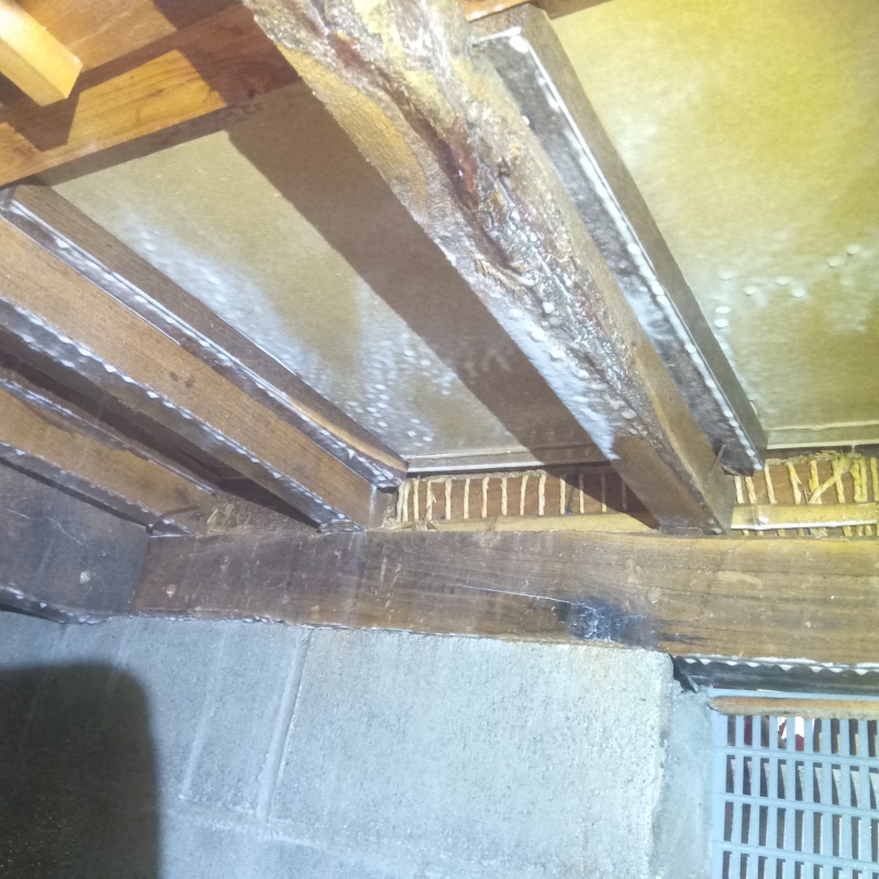 築年数50年のシロアリ駆除の施工事例（広島県府中市上下町矢多田）