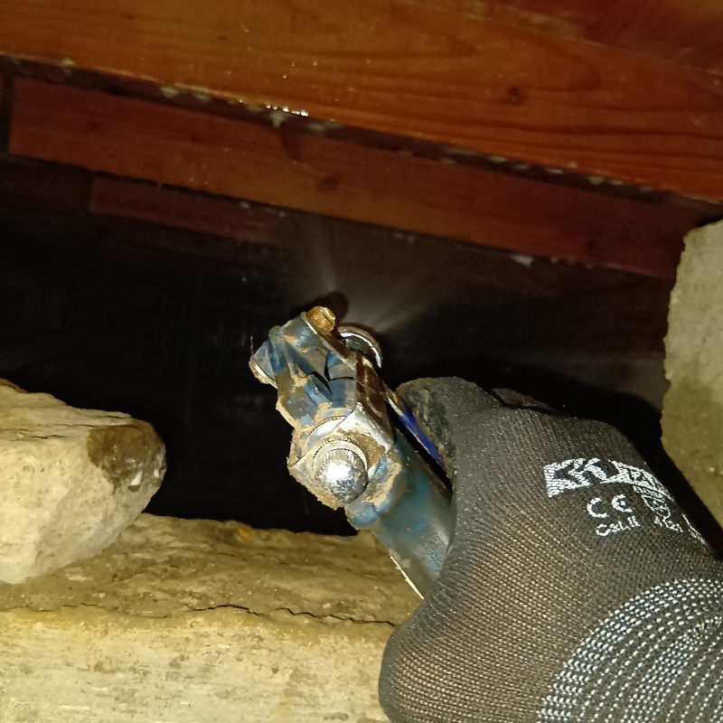 築年数63年のシロアリ駆除の施工事例（鹿児島県指宿市十二町）