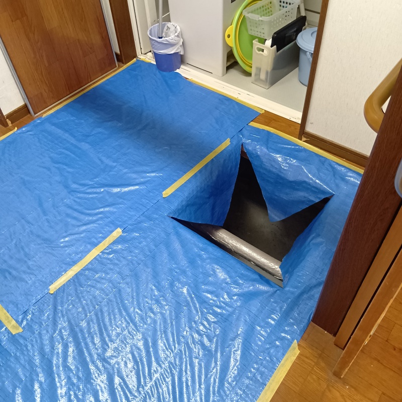 築年数22年のシロアリ駆除の施工事例（山形県山形市）