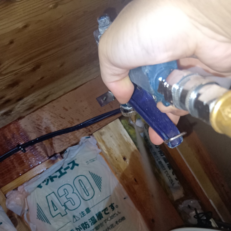 築年数20年のシロアリ駆除の施工事例（東京都東村山市萩山町）