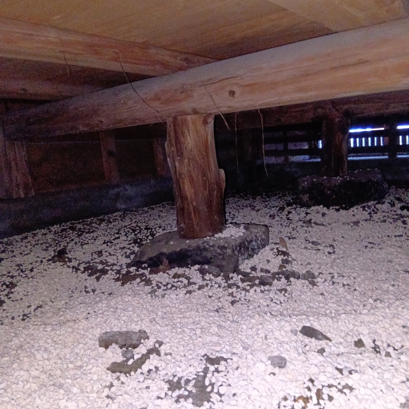 シロアリ駆除の施工事例（滋賀県高島市今津町深清水）