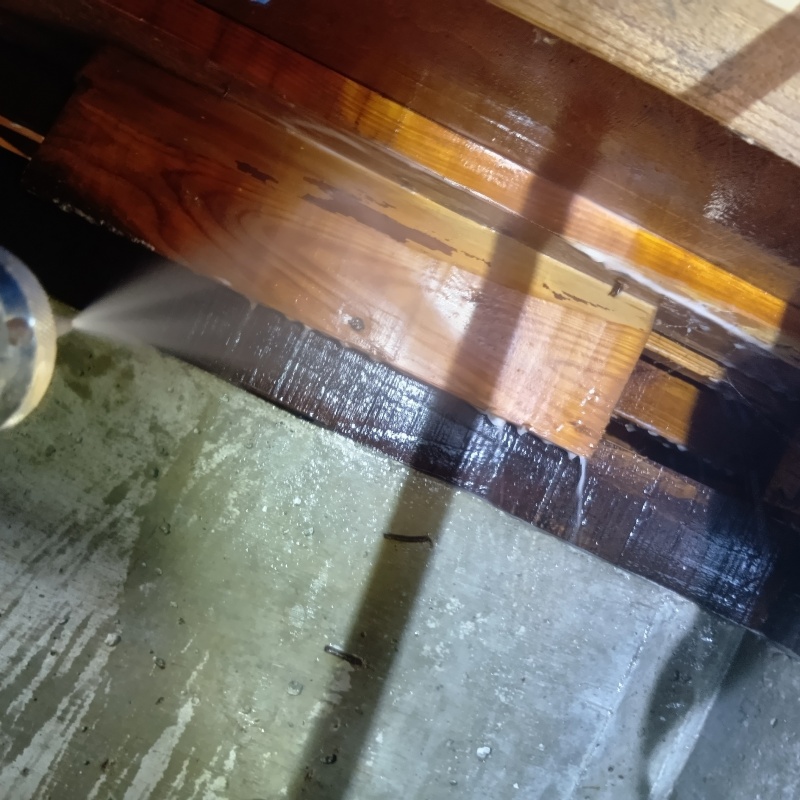 築年数51年のシロアリ駆除の施工事例（富山県富山市辰尾）