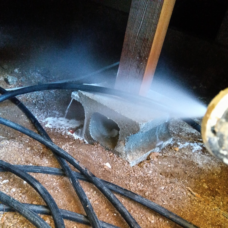 シロアリ駆除の施工事例（山口県長門市俵山）