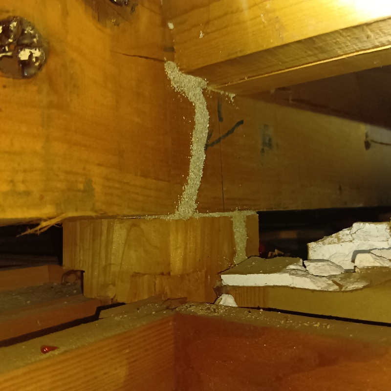 シロアリ駆除の施工事例（福岡県田川郡川崎町田原