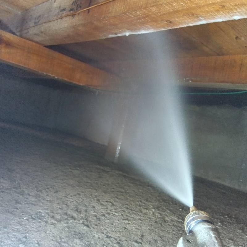 築年数40年のシロアリ駆除の施工事例（兵庫県姫路市書写）