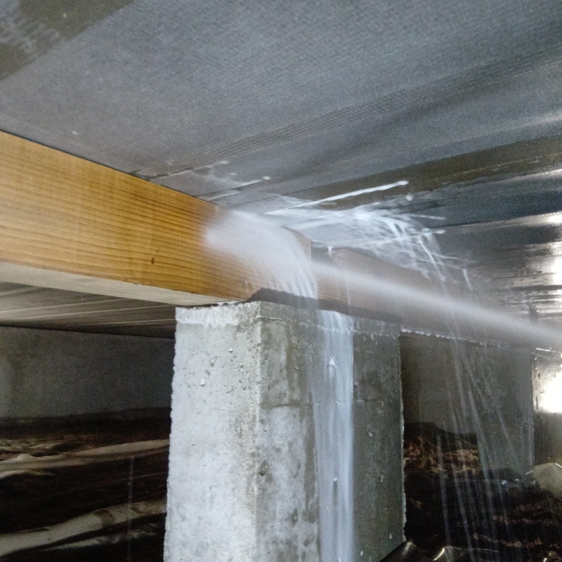 シロアリ駆除の施工事例（香川県高松市新田町甲）