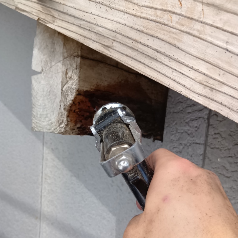 築年数20年のシロアリ駆除の施工事例（宮崎県児湯郡木城町高城）