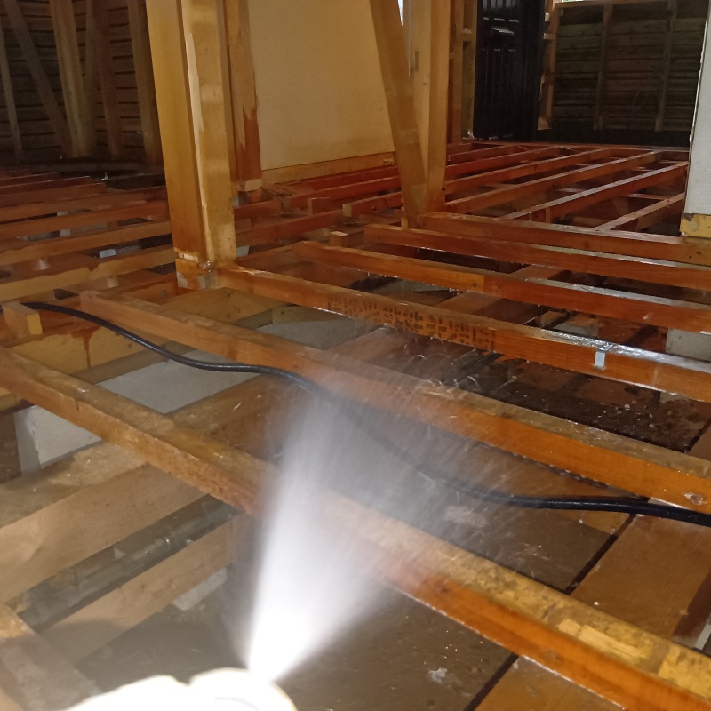 シロアリ駆除の施工事例（埼玉県狭山市柏原）