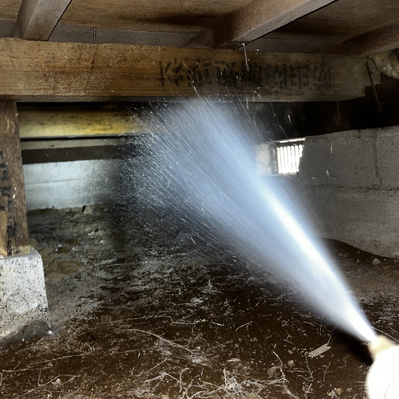 シロアリ駆除の施工事例（神奈川県川崎市宮前区有馬）