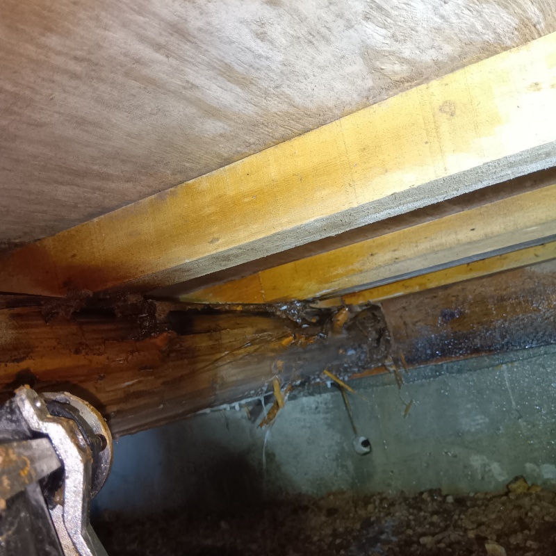 築年数25年のシロアリ予防の施工事例（三重県志摩市）