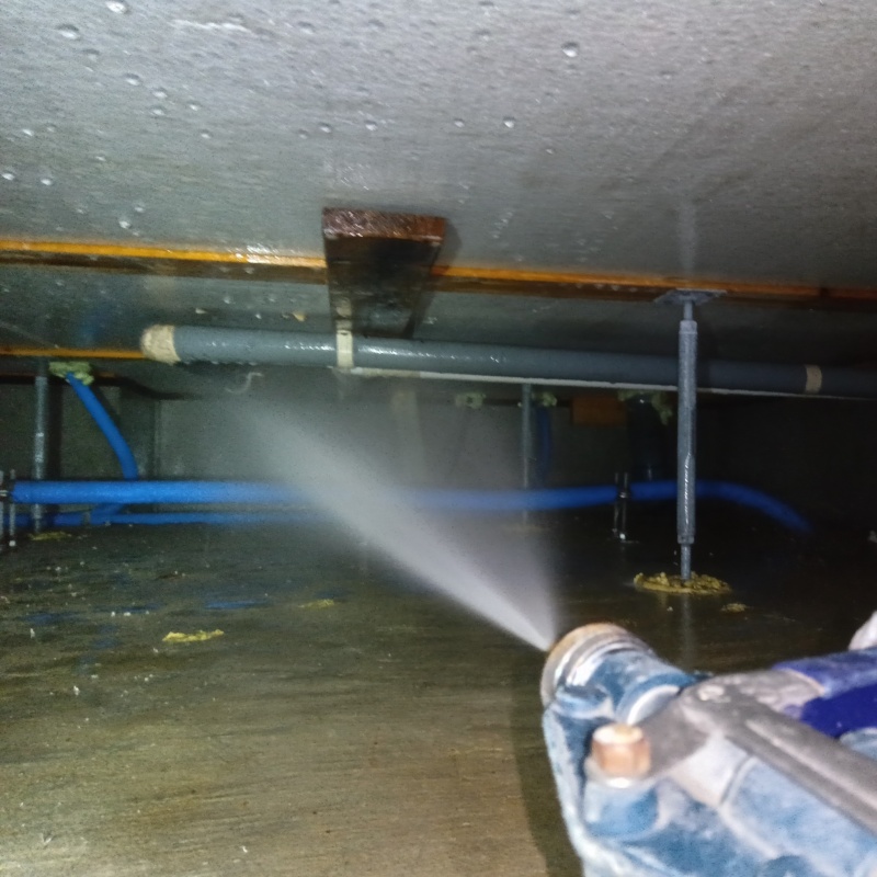 築年数10年のシロアリ予防の施工事例（高知県香南市夜須町夜須川）