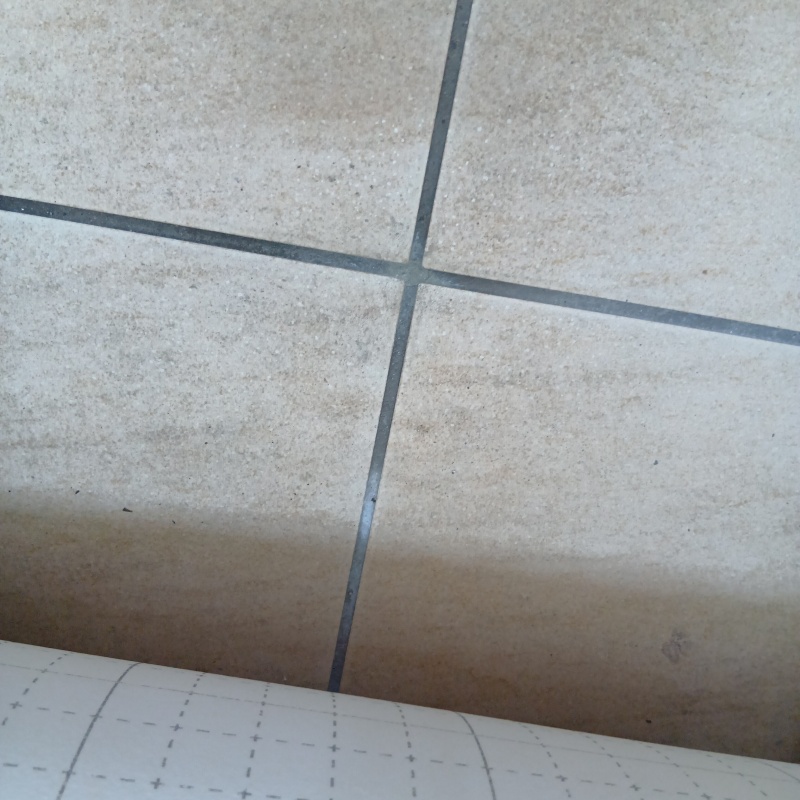 穿孔処理の穴をふさいだ様子