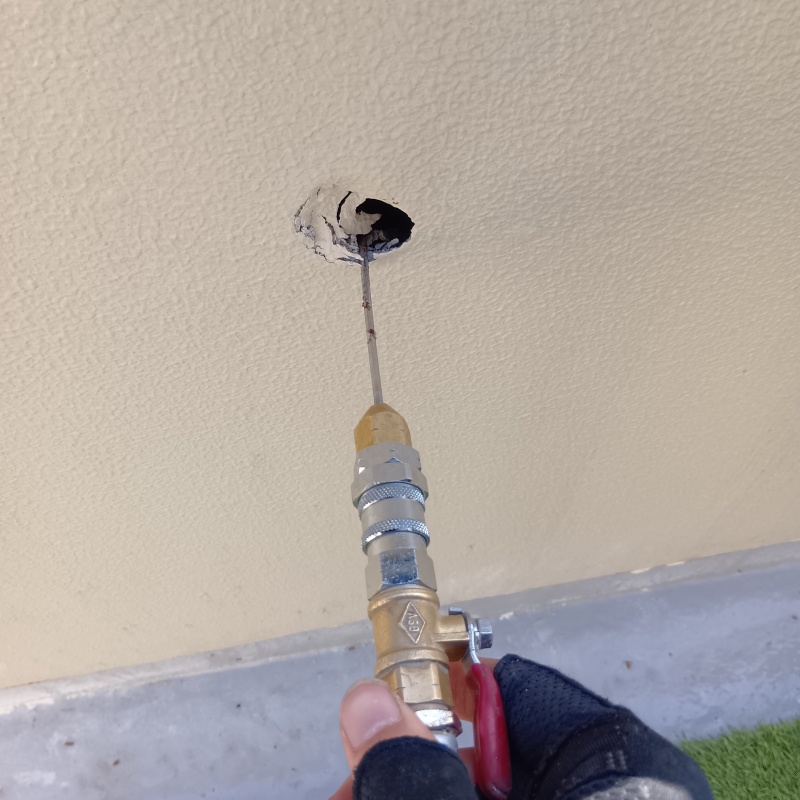 築年数37年のシロアリ駆除の施工事例（福岡県宗像市大谷）