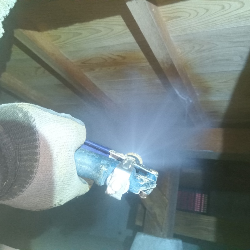 築年数40年のシロアリ駆除の施工事例（広島県安芸郡熊野町石神）