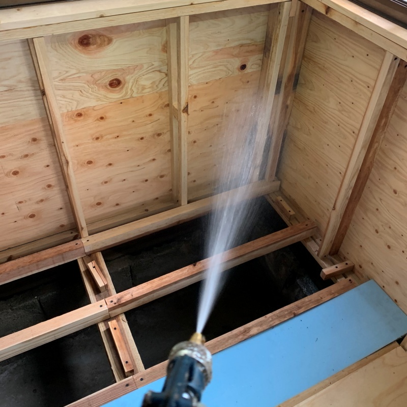 シロアリ駆除の施工事例（鹿児島県鹿児島市）