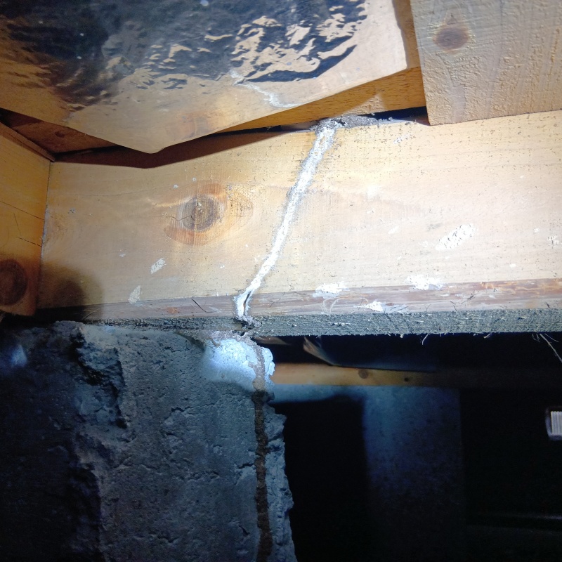 築年数25年のシロアリ駆除の施工事例（福岡県鞍手郡小竹町赤地）
