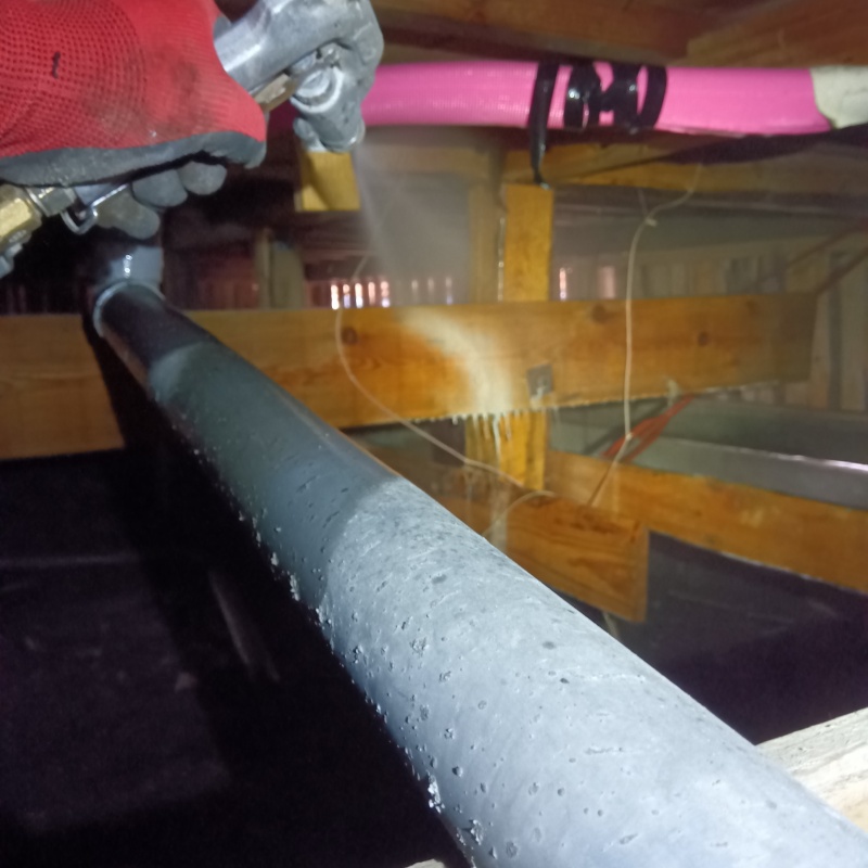 シロアリ駆除の施工事例（長野県諏訪郡富士見町落合）