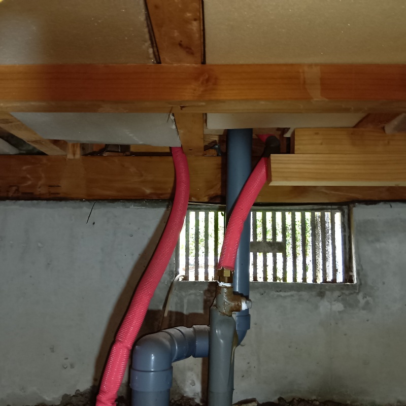 築年数32年のシロアリ予防の施工事例（熊本県合志市須屋）